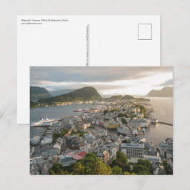 Alesund Norway Souvenir Briefkaart