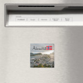 Alesund Norway Souvenir Magneet (Insitu (Vaatwasser))