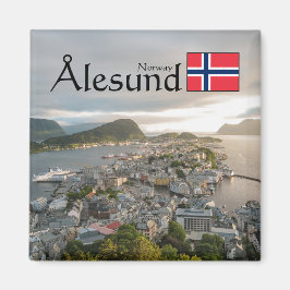 Alesund Norway Souvenir Magneet