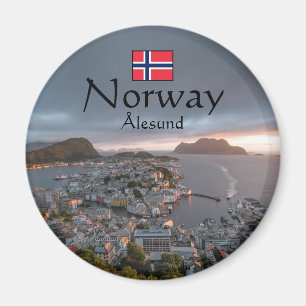 Alesund Norway Souvenir Magneet