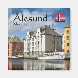 Alesund Norway Souvenir Magneet