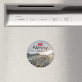 Alesund Norway Souvenir Magneet (Insitu (Vaatwasser))