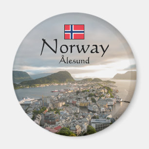 Alesund Norway Souvenir Magneet
