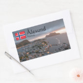 Alesund Norway Souvenir Rechthoekige Sticker (Envelop)