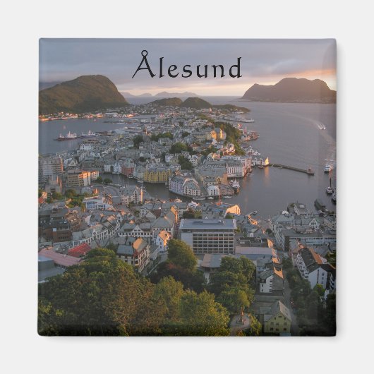 Ålesund Souvenir Magneet (Voorkant)