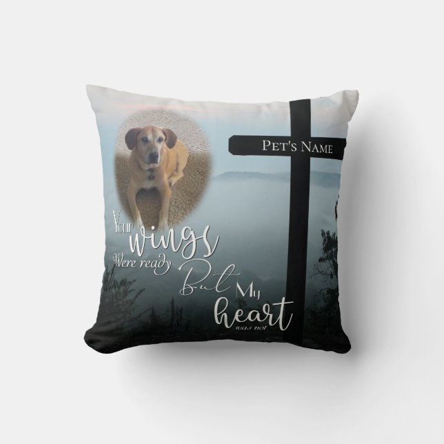 Aletha Private Uw vleugels waren klaar Kussen (Voorkant)