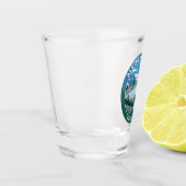 Aletschgletsjer Zwitserland Shot Glas (Links)