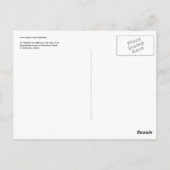 Aleutian Fox in Unalaska, Alaska Briefkaart (Achterkant)