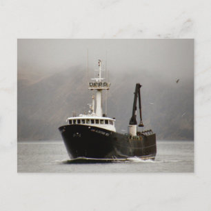 Aleutian No. 1, Crab Boat in Dutch Harbour, Alaska Briefkaart