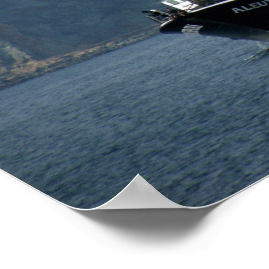 Aleutian Spray, Crab Boat in de Nederlandse haven, Poster (Hoek)