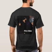 Alex 2, Alex-MAX. T-shirt (Achterkant)