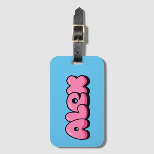 Alex Bagagelabel (Voorkant (verticaal))