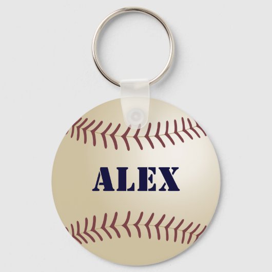 Alex Baseball Keychain by 369MyName (Voorkant)