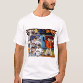 Alex Bregman cartoon blend T-shirt (Voorkant)
