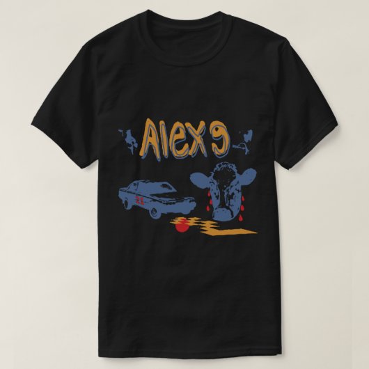 Alex G Merch Koe Shirt Classic T-Shirt (Design voorkant)
