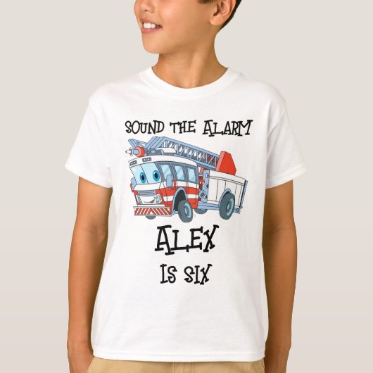 Alex is zes t-shirt (Voorkant)