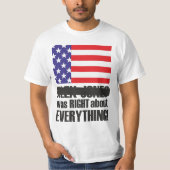 Alex Jones had gelijk T-shirt (Voorkant)