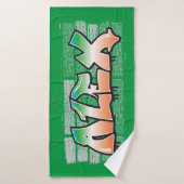 Alex jouw naam Bath Hand Towel Badhanddoek (Badhanddoek)