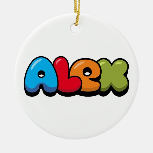 Alex Keramisch Ornament (Voorkant)