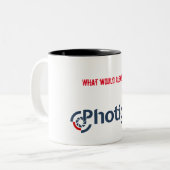 Alex maatbeker tweekleurige koffiemok (Voorkant links)