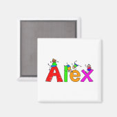 Alex Magneet (Voorkant / Achterkant)