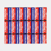 Alex Mooney West Virginia Congress Fleece Deken (Voorkant (Horizontaal))