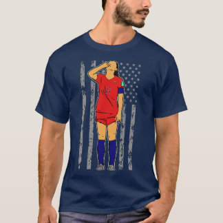 Alex Morgan Sipping Tea 1 T-shirt