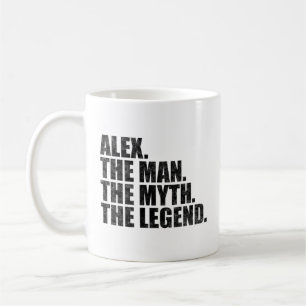 Alex naam, Alex De Man De Mythe De Legende Koffiemok