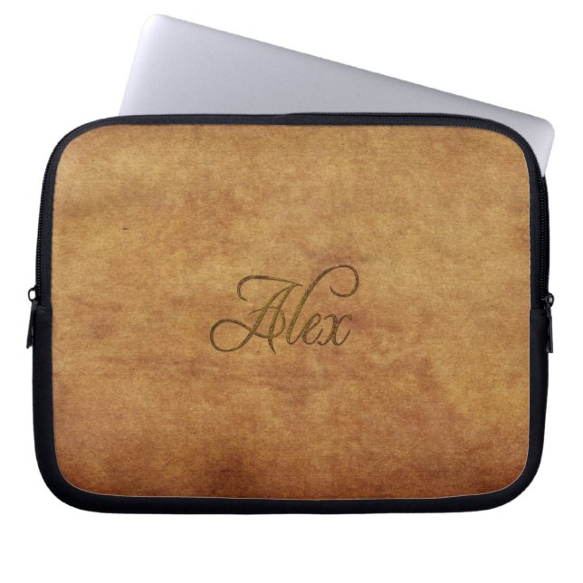 Alex Naam-merk Laptop Sleeve (Voorkant)