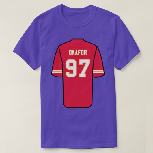 Alex Okafor Jersey 1 T-shirt (Design voorkant)