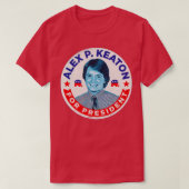 Alex P Keaton voor President T-shirt (Design voorkant)