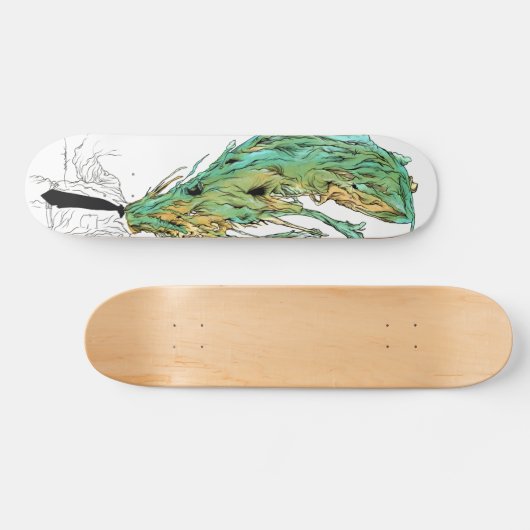 Alex Pardee "Migraine" Skateboard (Horizontaal)