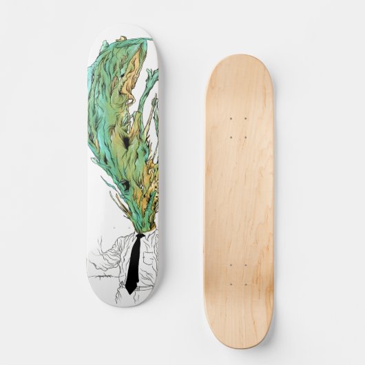 Alex Pardee "Migraine" Skateboard (Voorkant)