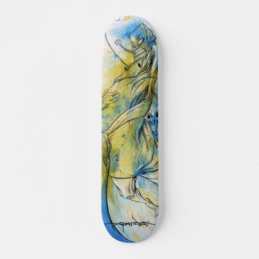 Alex Pardee "Riding Revenge" Skateboard (Voorkant)