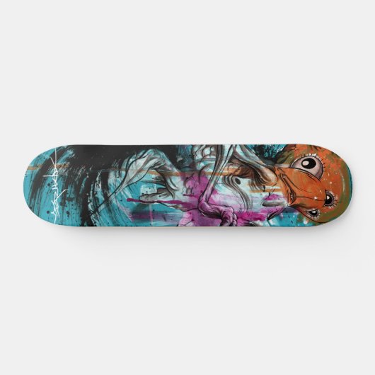 Alex Pardee "Stoomach Bodies" Skateboard (Horizontaal)
