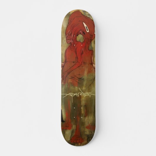 Alex Pardee "TheTwins" Persoonlijk Skateboard (Voorkant)