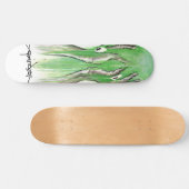 Alex Pardee "Toxic Lazyface" Skateboard (Horizontaal)