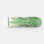 Alex Pardee "Toxic Lazyface" Skateboard (Horizontaal)