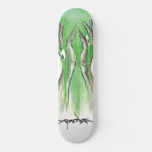 Alex Pardee "Toxic Lazyface" Skateboard (Voorkant)
