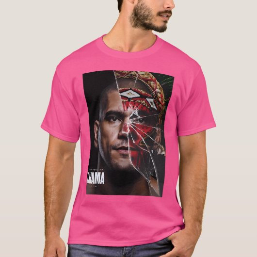 Alex Pereira Chama Poatan Posters en kunst Prints T-shirt (Voorkant)