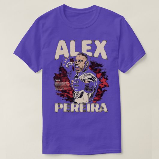 Alex Pereira MMA TShirt (Design voorkant)