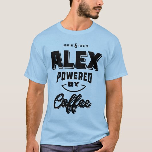 Alex Persoonlijke naam Birthday Gift T-shirt (Voorkant)