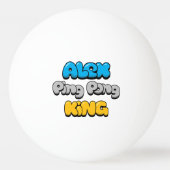 Alex Ping Pong King Pingpongbal (Voorkant)