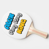 Alex Ping Pong King Tafeltennisbatje (Zijkant)