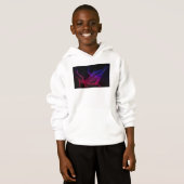 Alex Speelt kinder unisex pullover hoodie (Voorkant volledig)