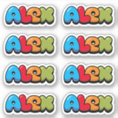 Alex Sticker (Voorkant)