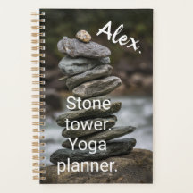 Alex. Stone toren. yoga personaliseren