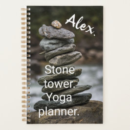 Alex. Stone toren. yoga personaliseren Planner