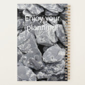 Alex. Stone toren. yoga personaliseren Planner (Achterkant)