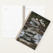 Alex. Stone toren. yoga personaliseren Planner (Display)